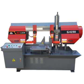 Horizontal metal cutting band sawing machine